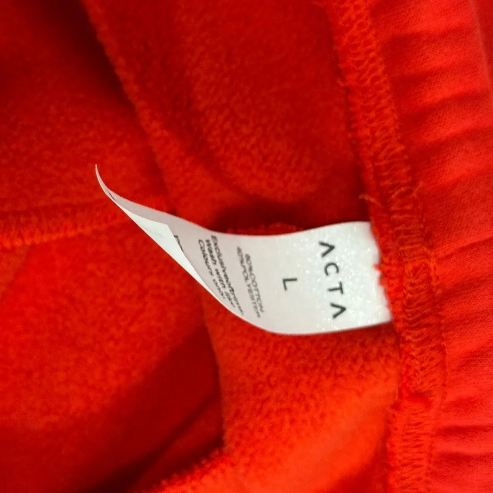 Bright Red Sweatpants - Picture 2 of 2